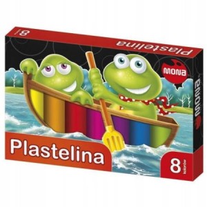 PLASTELINA MONA 8 KOLORÓW