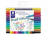 PISAK DWUSTRONNY BRUSH LETTERING 12SZT.