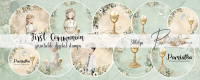 FIRST COMMUNION DIGITAL STAMPS