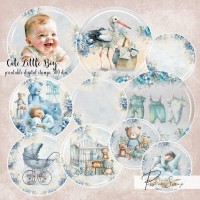 CUTE LITTLE BOY DIGITAL STAMPS