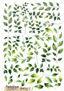 LEAVES #02 PRINTABLE DIGITAL