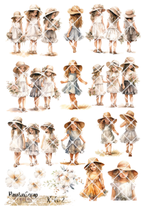 KIDS #2 GRAPHICS PRINTABLE DIGITAL A4