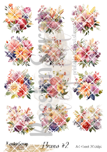 FLOWERS #02 WYDRUK A4