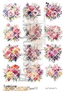 FLOWERS #03 WYDRUK A4 