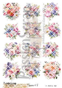 FLOWERS #04 WYDRUK A4 