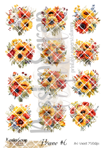 FLOWERS #06 WYDRUK A4 