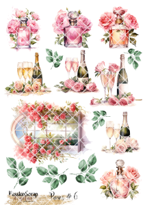 ROSES#6 GRAPHICS WYDRUK A4