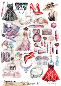 FOR WOMEN#1 GRAPHICS PRINTABLE DIGITAL A4