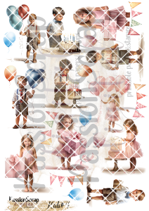 KIDS#4 GRAPHICS PRINTABLE DIGITAL A4