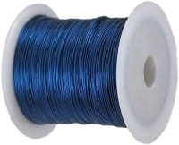 DRUT DRUCIK DEKORACYJNY NIEBIESKI 30M FLORYSTYCZNY