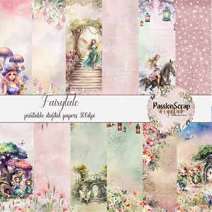 FAIRYTALE MEGA ZESTAW PRINTABLE DIGITAL