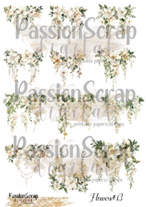 FLOWERS #13 GRAPHICS WYDRUK A4