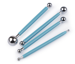 ZESTAW NARZĘDZI DO MODELOWANIA  DŁUTKA KULKOWE 4 SZT.