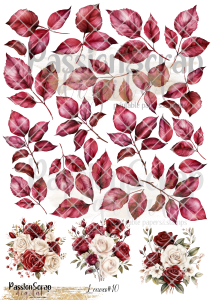 LEAVES#10 GRAPHICS WYDRUK A4