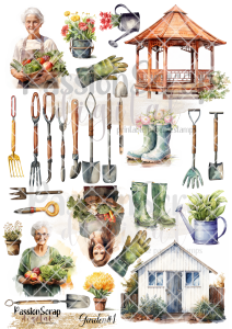 GARDEN#1 GRAPHICS WYDRUK A4