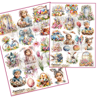 EASTER PRINTABLE DIGITAL A4 ZESTAW
