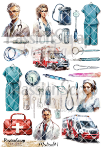 MEDICAL#1 GRAPHICS WYDRUK A4