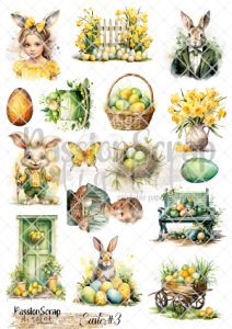 EASTER#3 GRAPHICS WYDRUK A4