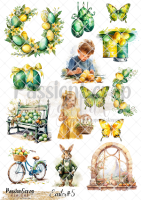 EASTER#5 GRAPHICS PRINTABLE DIGITAL A4