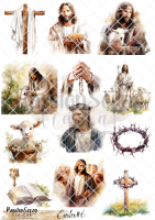 EASTER#6 GRAPHICS PRINTABLE DIGITAL A4