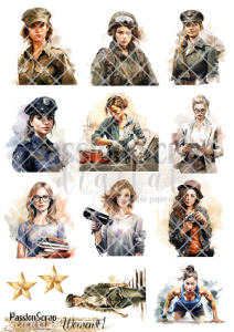 WOMEN#1 GRAPHICS PRINTABLE DIGITAL A4