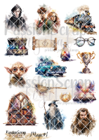 MAGIC#1 GRAPHICS PRINTABLE DIGITAL A4