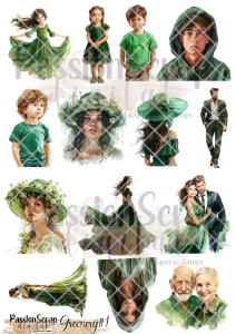 GREENERY#1 GRAPHICS WYDRUK A4