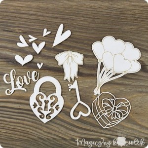 ZESTAW TEKTUREK LOVE IS IN THE AIR 02