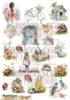 SPRING#1 GRAPHICS PRINTABLE DIGITAL A4