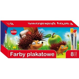 FARBY PLAKATOWE 8SZT. 20ML