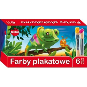 FARBY PLAKATOWE 6SZT. 20ML