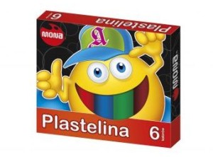 PLASTELINA MONA 6 KOLORÓW