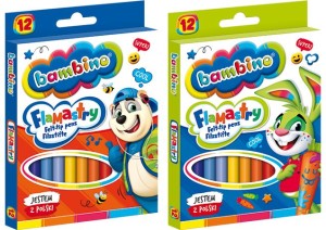FLAMASTRY BAMBINO 12SZT.