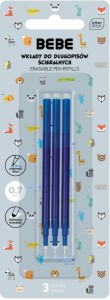 WKŁAD DO DŁUGOPISU ŚCIERALNEGO BEBE 3SZT.