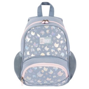 PLECAK MINI 1 KOMOROWY 12,5" SILVER CATS