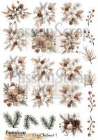 COZY CHRISTMAS#4 GRAPHICS PRINTABLE DIGITAL A4
