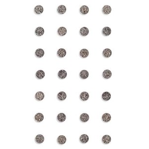 KRYSZTAŁKI SAMOPRZYLEPNE 8MM 28 SZT. ANTHRACITE