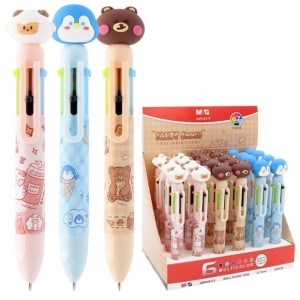 DŁUGOPIS AUTOMATYCZNY WIELOKOLOROWY PARTY LUNCH 6w1