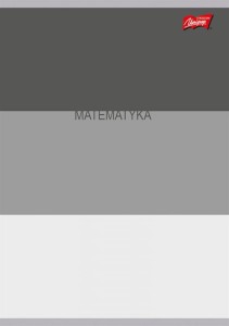 ZESZYT A5 60# 70G MATEMATYKA