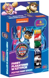FARBY PLAKATOWE W SZTYFCIE  6 KOLORÓW 10G