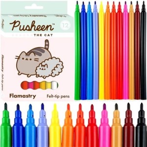 FLAMASTRY 12 SZT. PUSHEEN