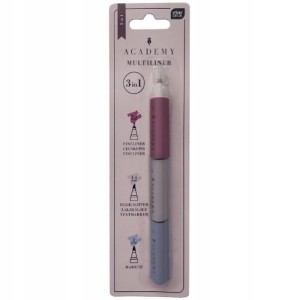 CIENKOPIS ZAKREŚLACZ MARKER 3W1 ZESTAW