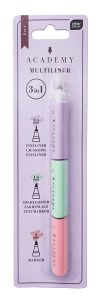 CIENKOPIS ZAKREŚLACZ MARKER 3W1 ZESTAW PASTEL