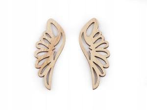 SKRZYDŁA DREWNIANE ANIELSKIE 22x56MM 10SZT.
