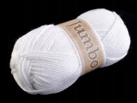 WŁÓCZKA 100G JUMBO BIAŁY KOLOR 900