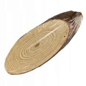 PODKŁADKI DREWNIANE PLASTER DREWNA 15x5-6CM 2SZT. PJ-3876