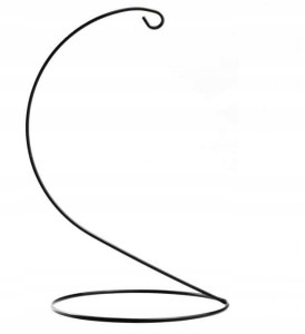 STOJAK METALOWY 26CM CZARNY ALIGA SM8691