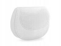 KANWA PLASTIKOWA BAZA DO TOREBKI 19x15x4CM BIAŁY