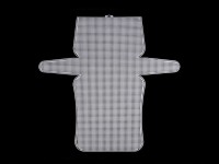 KANWA PLASTIKOWA BAZA DO TOREBKI 24x13x6CM BIAŁY