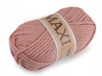 WŁÓCZKA 100G JUMBO MAXI PUDROWY KOLOR 1001